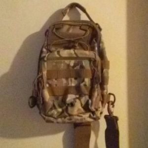 Brand new mini army fatigue bag
